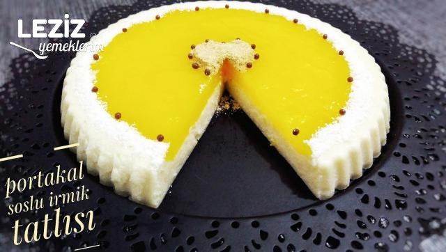 Portakal Soslu İrmik Tatlısı Nasıl Yapılır?