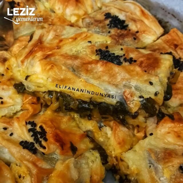 Sodalı Ispanaklı Börek Yapımı