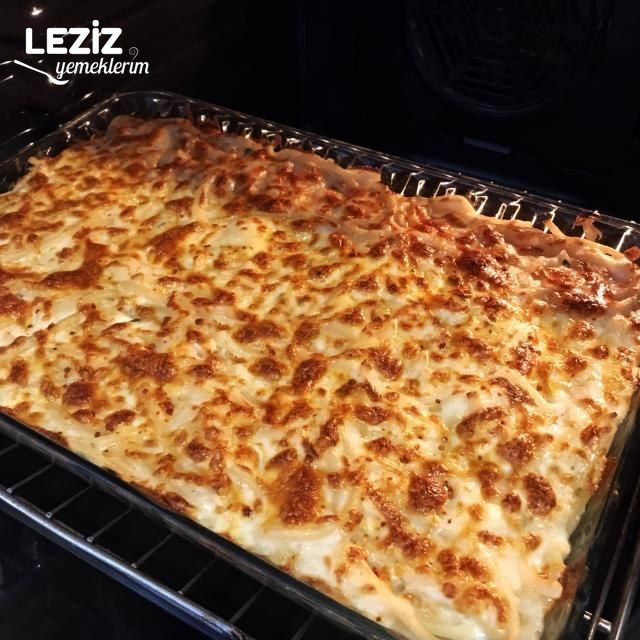 Beşamel Soslu Fırında Makarna