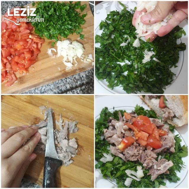 Kelle Söğüş Tarifi (İzmir'in Meşhur Söğüşü)