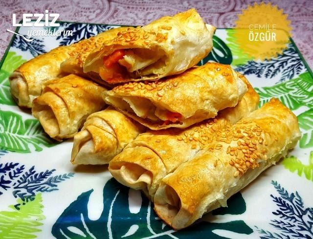 Patatesli Tavuklu Paçanga Böreği