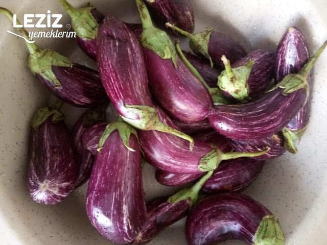 Buzluk İçin Kışlık Yemeklik Patlıcan