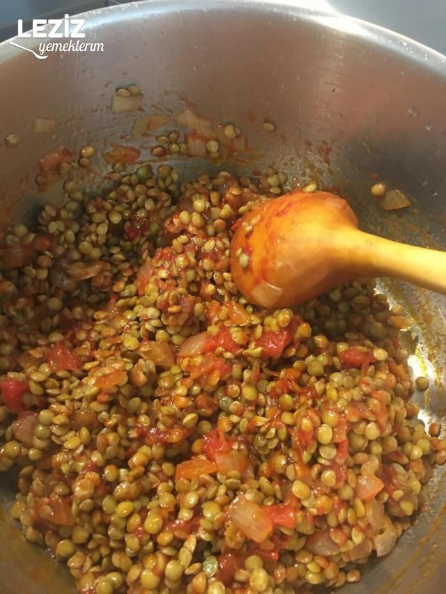 Karaşimşek (Yeşil Mercimek) Yemeği
