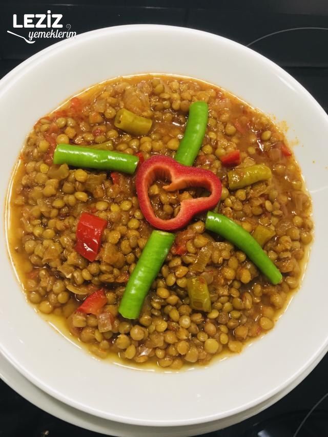 Karaşimşek (Yeşil Mercimek) Yemeği