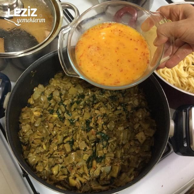 Yumurtalı Fasulye Kavurması