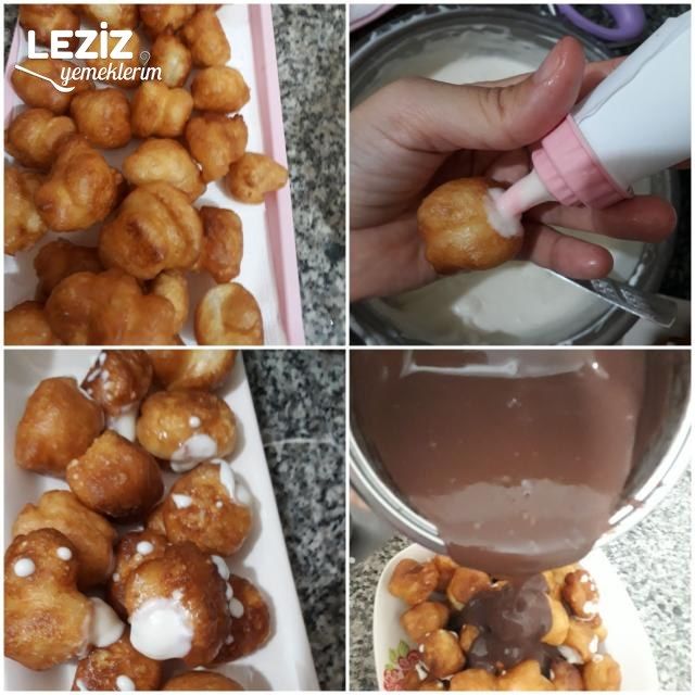 Çikolatalı Lokma Tatlısı (Yeni Nesil Tatlı)