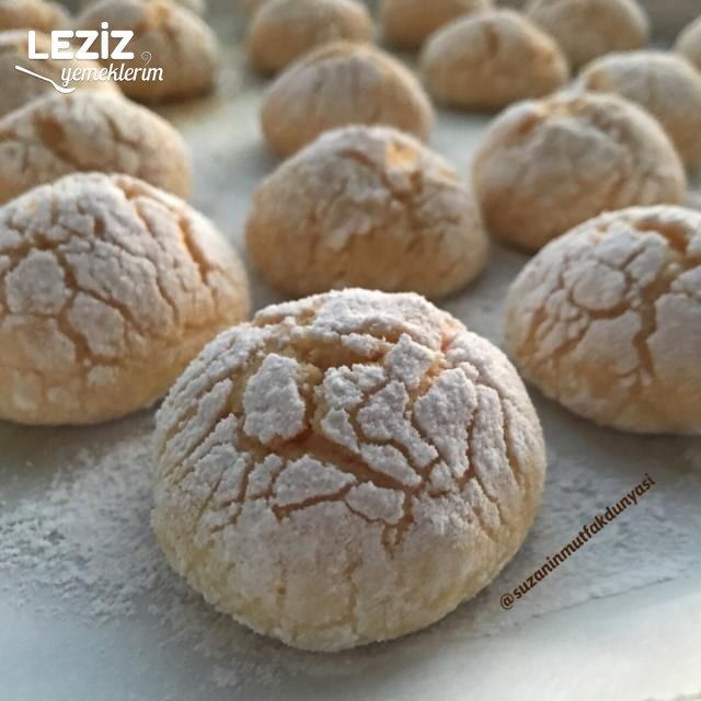 Limonlu Çatlak Kurabiye Tarifi