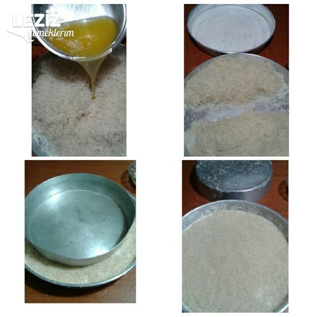 Basma Kadayıf Tatlısı Tarifi, Nasıl Yapılır
