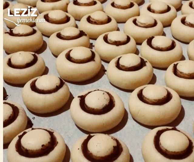 Enfes Mantar Kurabiye