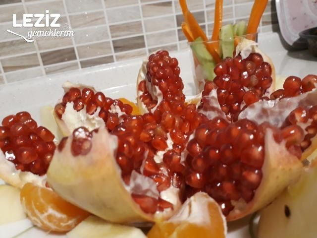 Meyve Salatası  Tabağı
