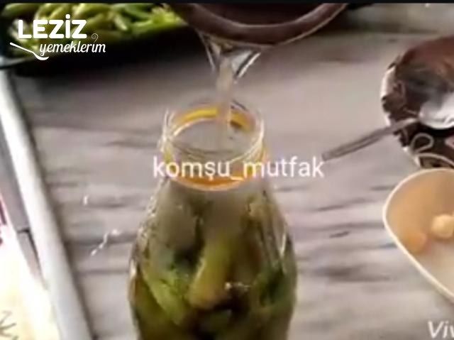 Bamya Turşusu
