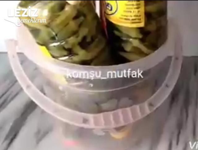 Bamya Turşusu