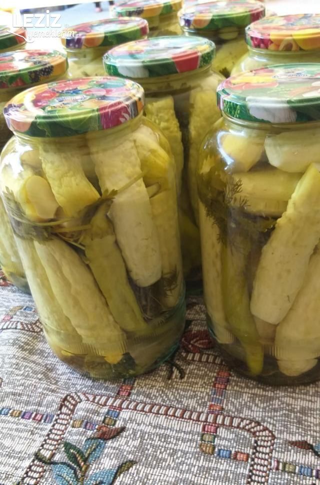 Beyaz Salatalık Turşusu