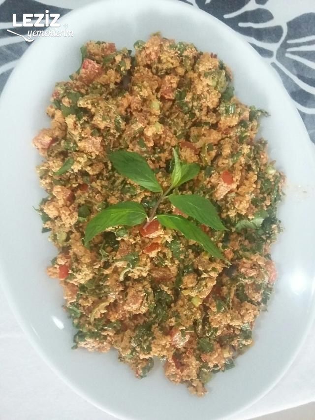 Sürk Salatası (Çökelek Salatası Hatay Yöresi)