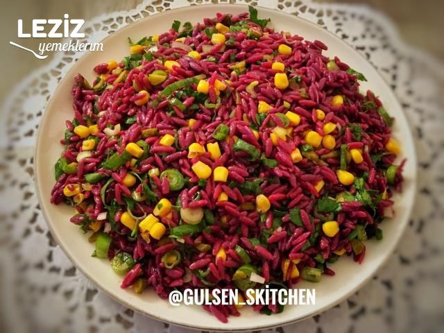 Şalgamlı Arpa Şehriye Salatası