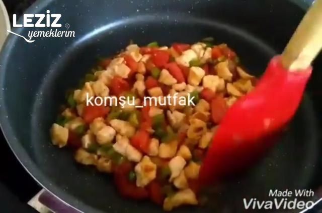 Patlıcanlı Pilav