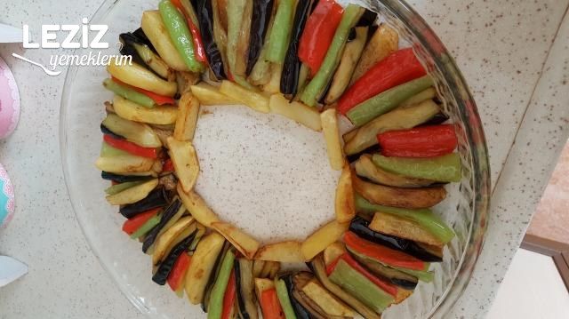 Sebzeli Patlıcan Dizme