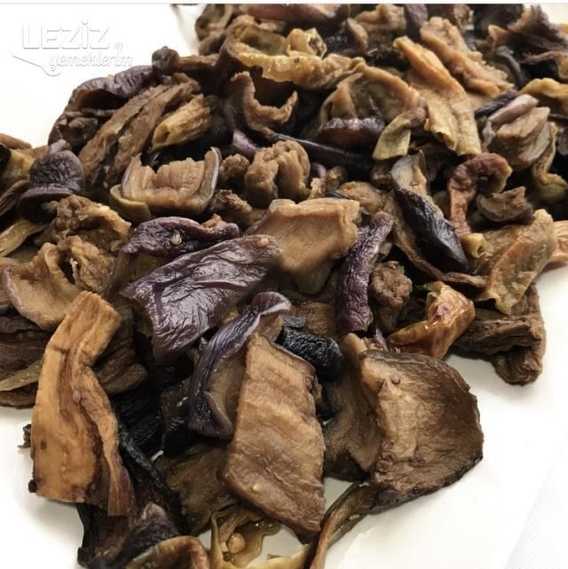 Kuru Patlıcan Kavurması