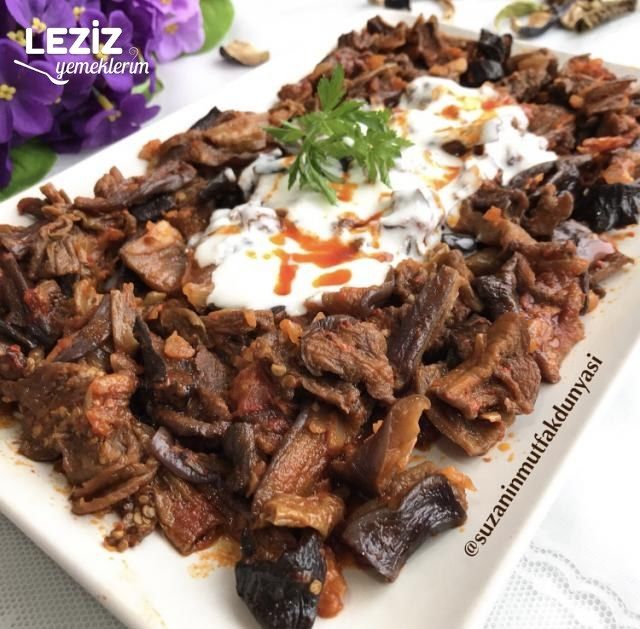Kuru Patlıcan Kavurması
