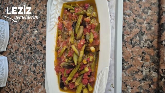 Fırında Ekşili Bamya