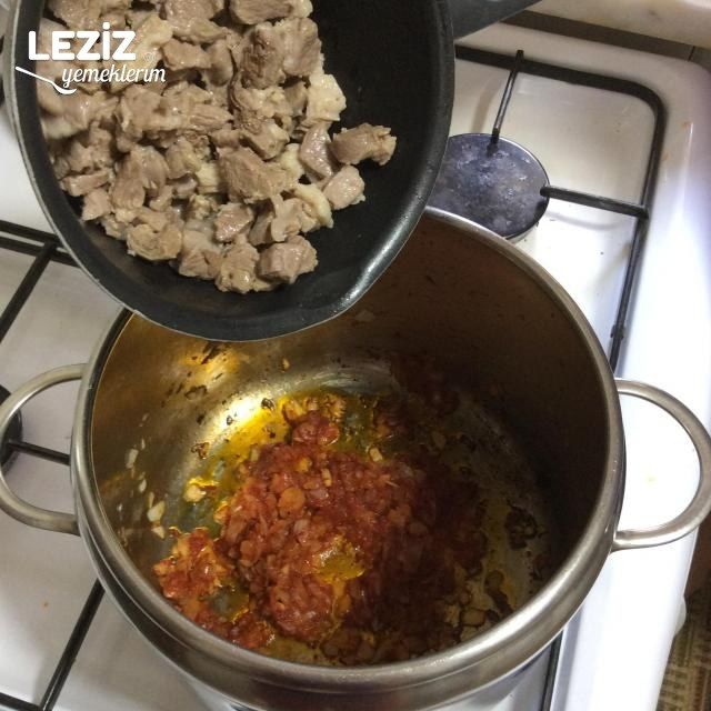 Etli Taze Fasulye Yemeği