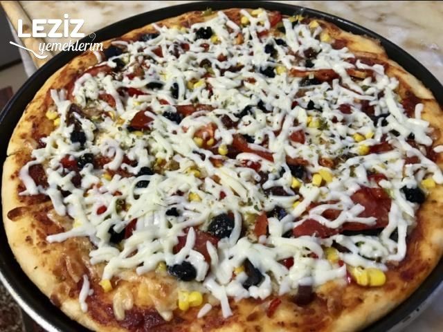 Evde Karışık Pizza Nasıl Yapılır