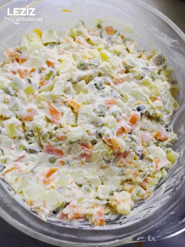 Amerikan Salatası (Olivier Salatası)