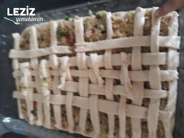 Patatesli Hasır Örgü Börek (Mutlaka Deneyin)