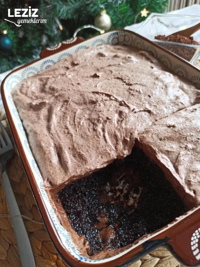 Kahveli Islak Kek Yapılışı