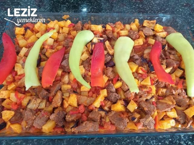Fırında Sebze Kebabı