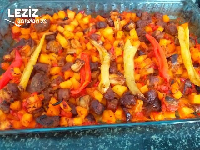 Fırında Sebze Kebabı