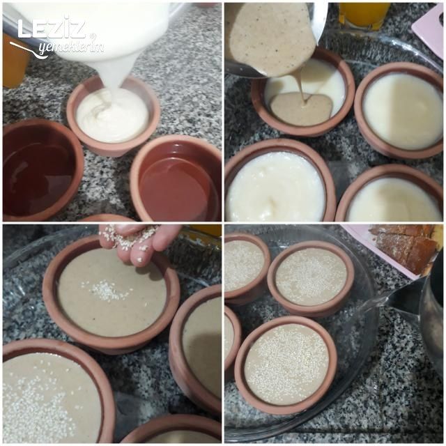 Tahinli Muhallebi Tarifi