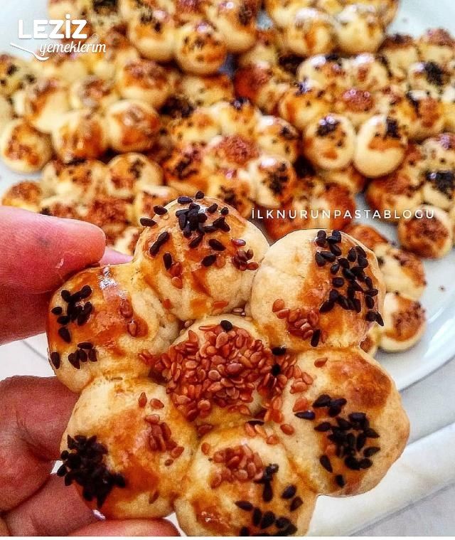 Kıyır Kıyır Tuzlu Çiçek Kurabiye