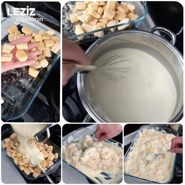 Kremalı Kedidili Tatlısı (Pastası)