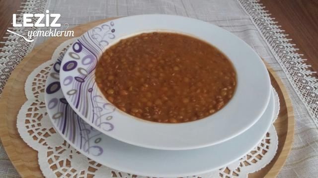 Kıymalı Mercimek Yemeği (Düdüklü Tencerede)