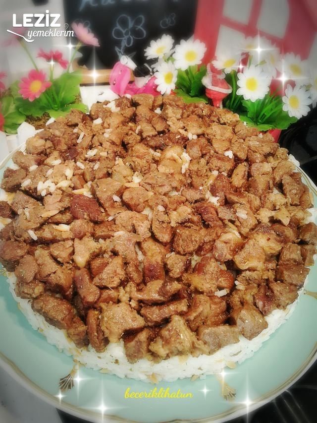 Kavurmalı Pilav Tarifi