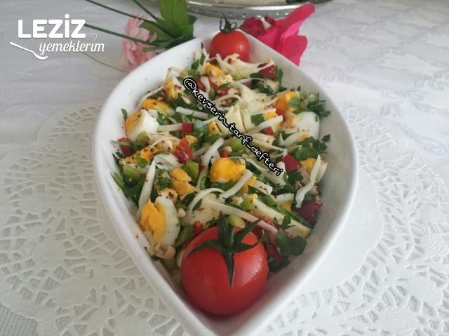 Kahvaltılık Nefis Yumurta Salatası