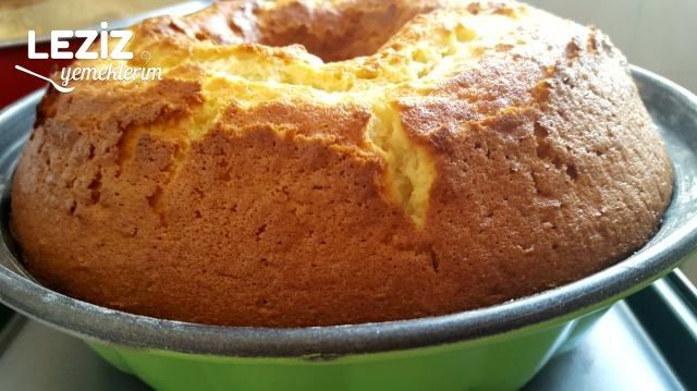 Nişastalı Pamuk Kek (Limonlu Ve Üzümlü)