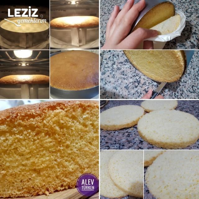 Dünyanın En Sünger Aromalı Ev Pandispanyası (Yumurta Kokusuz)