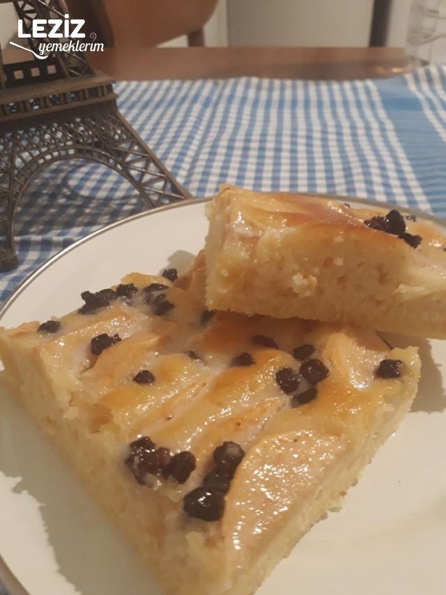 Soslu Elmalı Kek Tarifi