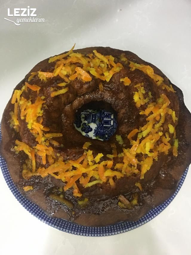 Portakal Şerbetli Portakallı Kek