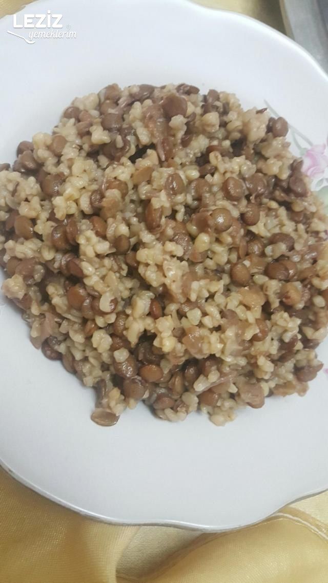 5 Dakikada Çok Pratik Mercimekli Bulgur Pilavı