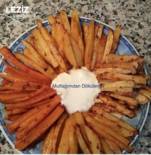 Fırında Karışık Sebze