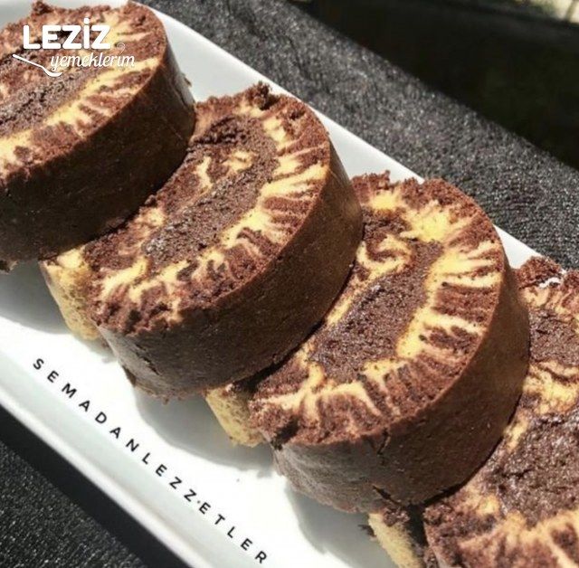 Kasırga Kek (Kasırga Güneş Rulo Pasta)