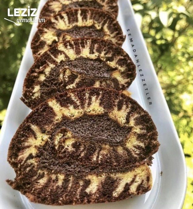Kasırga Kek (Kasırga Güneş Rulo Pasta)