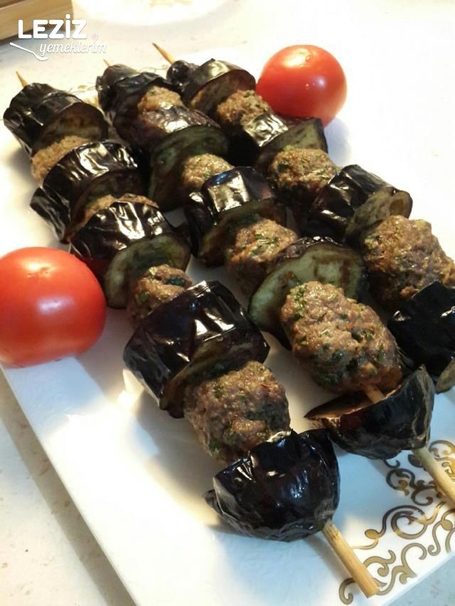 Çöp Şişte Patlıcan Kebabı