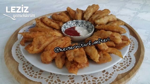 Nefis Tavuk Kalamar Tarifi