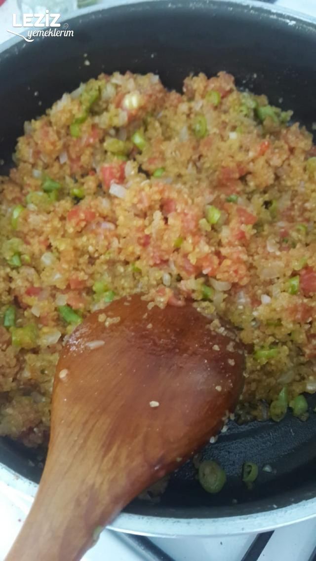 Sebzeli Bulgur Pilavı Yapılışı