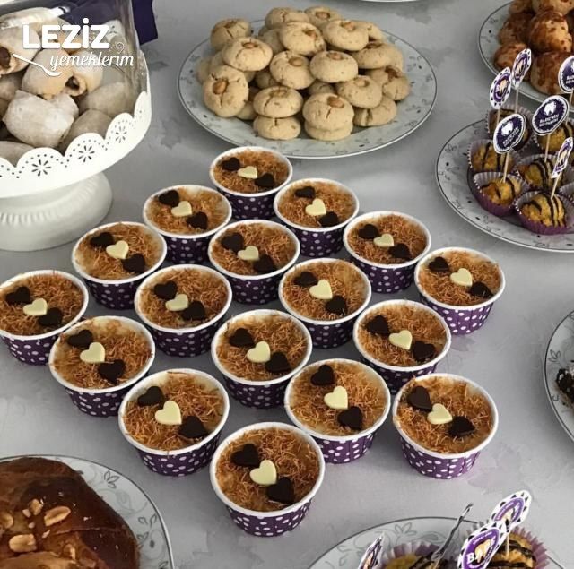 Kupta Kadayıflı Muhallebi