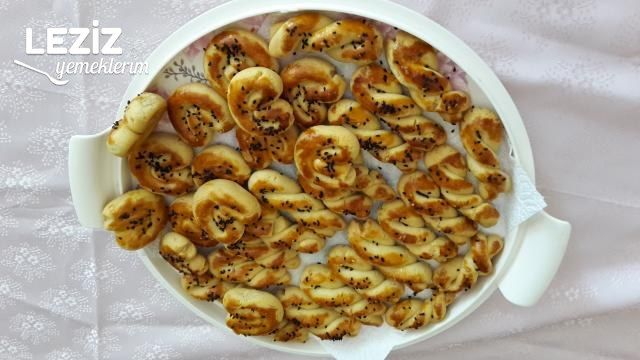 Mahlepli Pastane Kurabiyesi